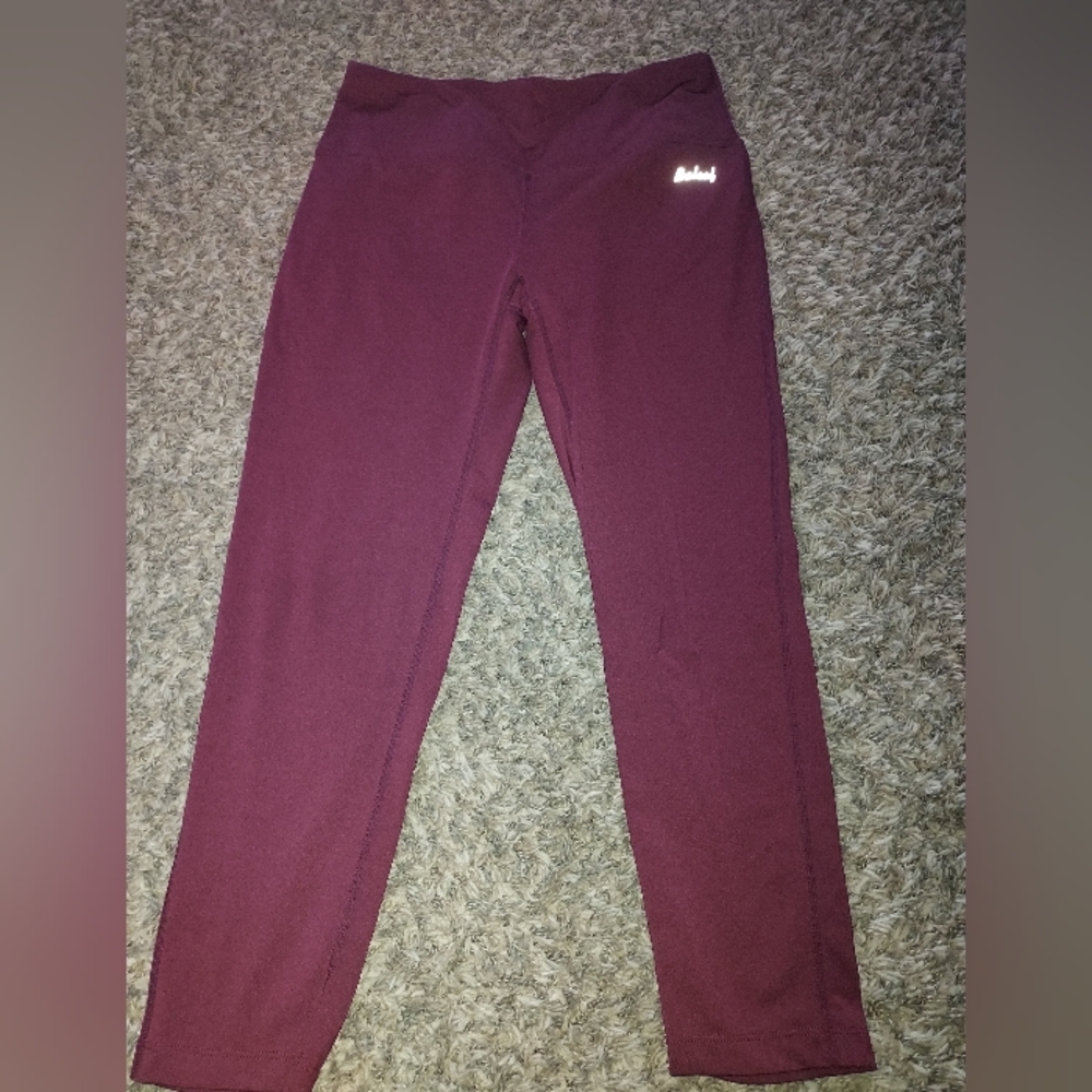 Maroon Leggings
